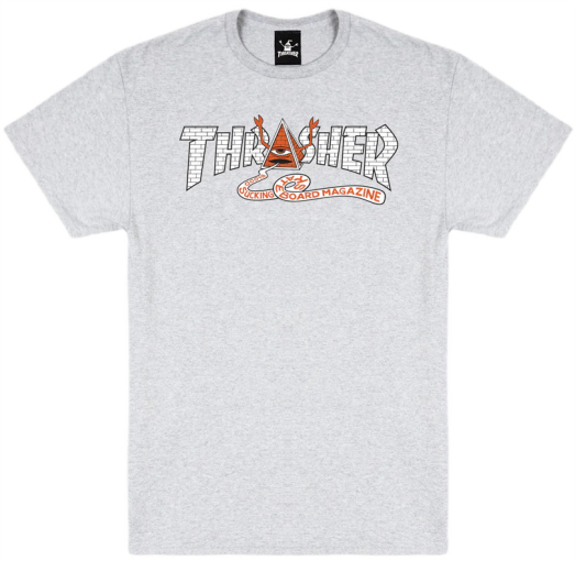 Thrasher x Toy Machine майка Pyramid