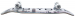 Zoo York Logo Block skateboard 7.75"