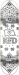 KFD Complete 8" skateboard