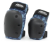 REKD Youth Heavy Duty Double Pad Set Black/Blue