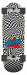 D Street Surfskate Check Warp cruizer
