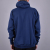 Thrasher толстовка с капюшоном Outlined Navy Blue