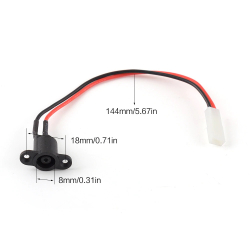 Xiaomi Mi elektriskā skrejriteņa lādētāja ligzda