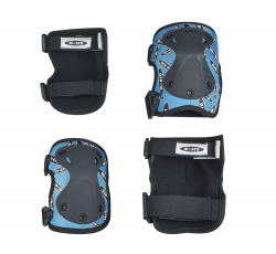 Micro Elbow & Knee Pads Size S Blue