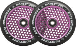 Root Industries Honeycore Riteņi 120mm Violet