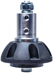 Indo Pro Trampoline skrejritenis gultņu sistēma Melns