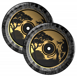 Fuzion Hollowcore Isiah Samms Riteņi 110mm 2-paka