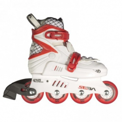 SEBA Junior J Blanc Rouge rollers 27-30