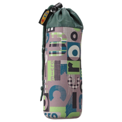 Micro Bottle Holder Word Green