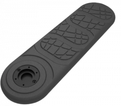 Indo X70 Trampoline skrejritenis deks Melns