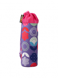 Micro Bottle Holder Floral Dot Violets