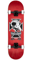 Birdhouse Complete Stage 3 Hawk Skull 2 Red 8.25