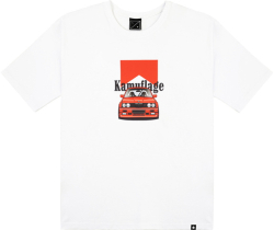 Kamuflage Beamer T-shirt White XS size