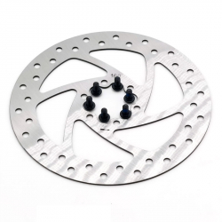 Scooter brake disc 160 mm with 6 holes