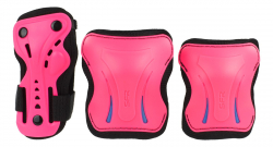 SFR Triple Pads Set Hot pink S