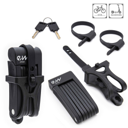 Saliekamā slēdzene priekš skrejriteņiem