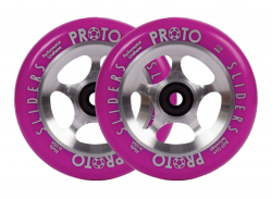 Proto Slider Starbright Pro skrejritenis Riteņi 2-paka Violets On Raw