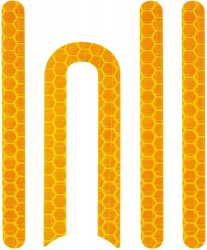 Set of reflective stickers for Xiaomi m365/PRO skrejritenis (orange)