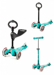 Micro Mini 3 in 1 Deluxe skrejritenis Ūdenskrasa