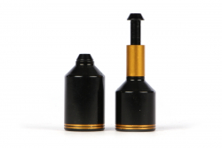 Ethic Pegs Alu Melns-Gold