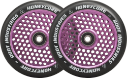 Root Industries Honeycore Riteņi 120mm Violet