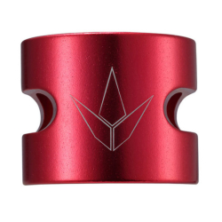 Blunt Clamp 2 Bolts Twin Slit Red
