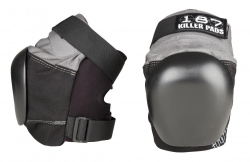 187 Killer Pro Derby Knee Pads M izmērs Pelēks
