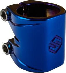 Striker Essence Double V2 Pro Scooter Clamp (Blue)