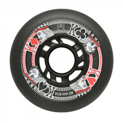FR - ROUE STREET KINGS WHEELS 76mm black