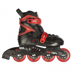 SEBA Junior Noir Rouge rollers 35-38