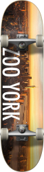 Zoo York Logo Block Complete Skateboard 7.5 Sunrise