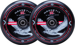 Striker Bgseakk Magnetit Pro skrejritenis Riteņi 2-paka 110mm Melns