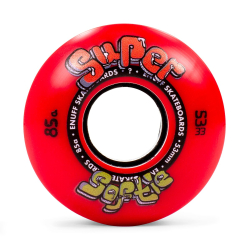Enuff Super Softie Riteņi - Sarkans - 53mm