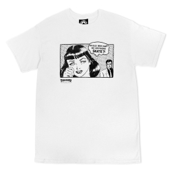 Thrasher T-shirt Boyfriend White XL size