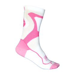 FR - NANO SPORT SOCKS WHITE-PINK 36-38