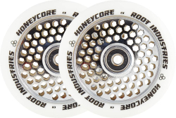 Root Industries Honeycore Riteņi Balts 110mm Silver
