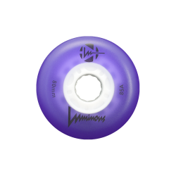 LUMINOUS LED WHEELS 80mm 1 set purple