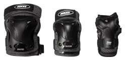 Roces Ventilated Skate Pads Triple komplekts L