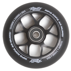 Ripot.lv Signature Pro skrejritenis ritenis 100mm Melns