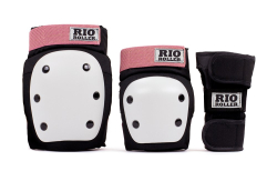 Rio Roller Triple Pad Set L Black Rose