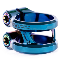 Ethic sylphe V2 clamp 31.8 Chrome Blue