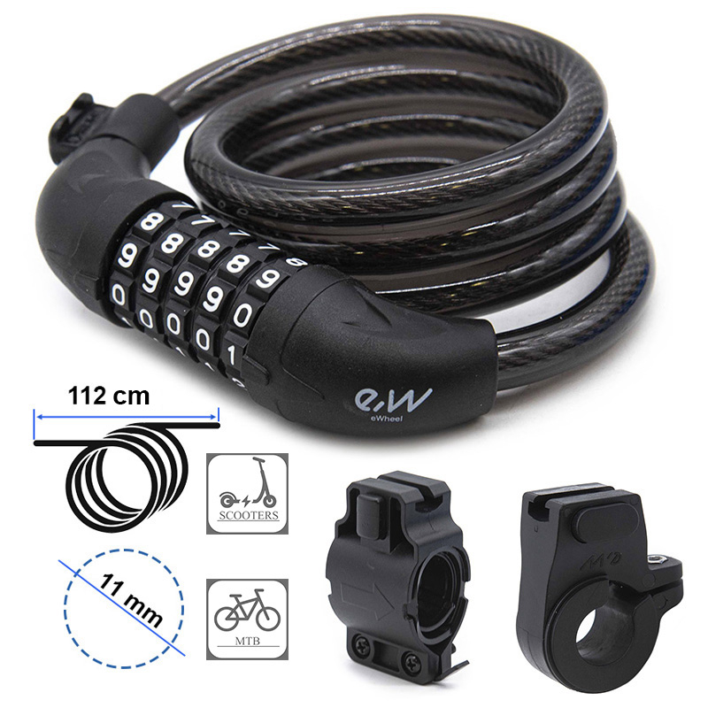 Slēdzene priekš skrejriteņa ar kodu