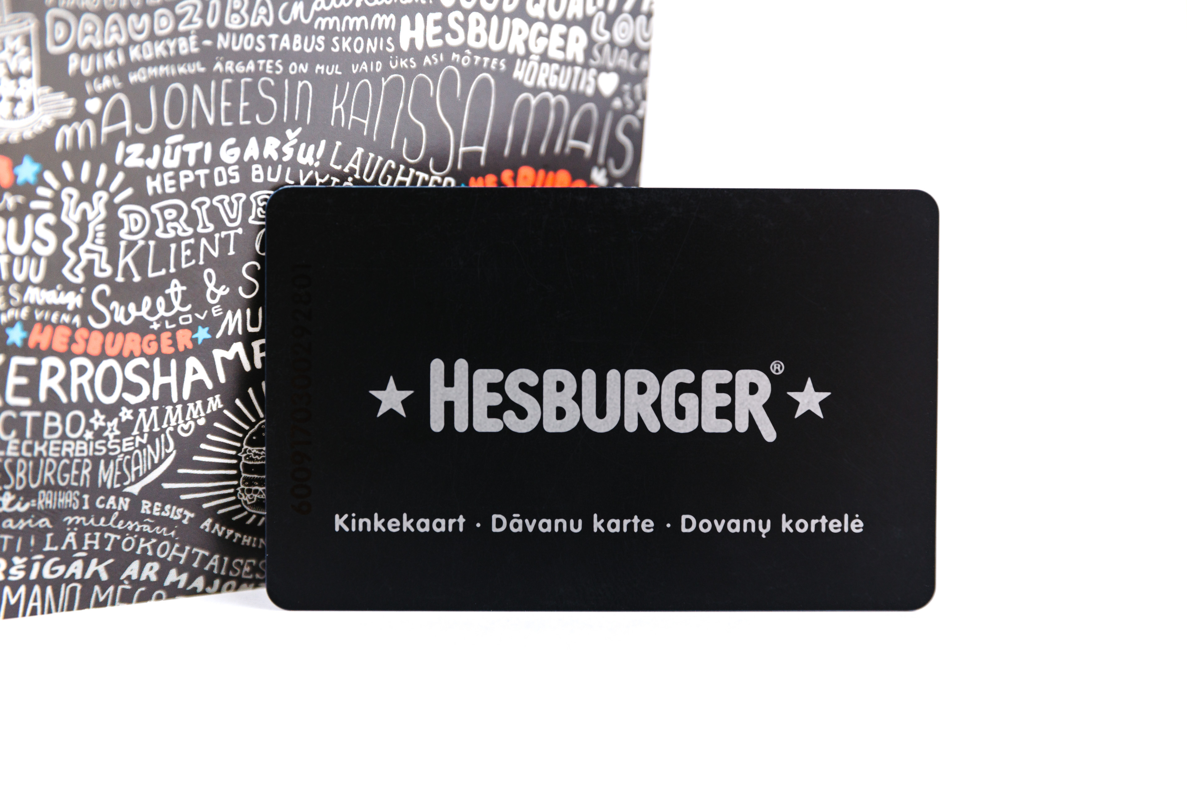 Подарочная карта Hesburger 10€