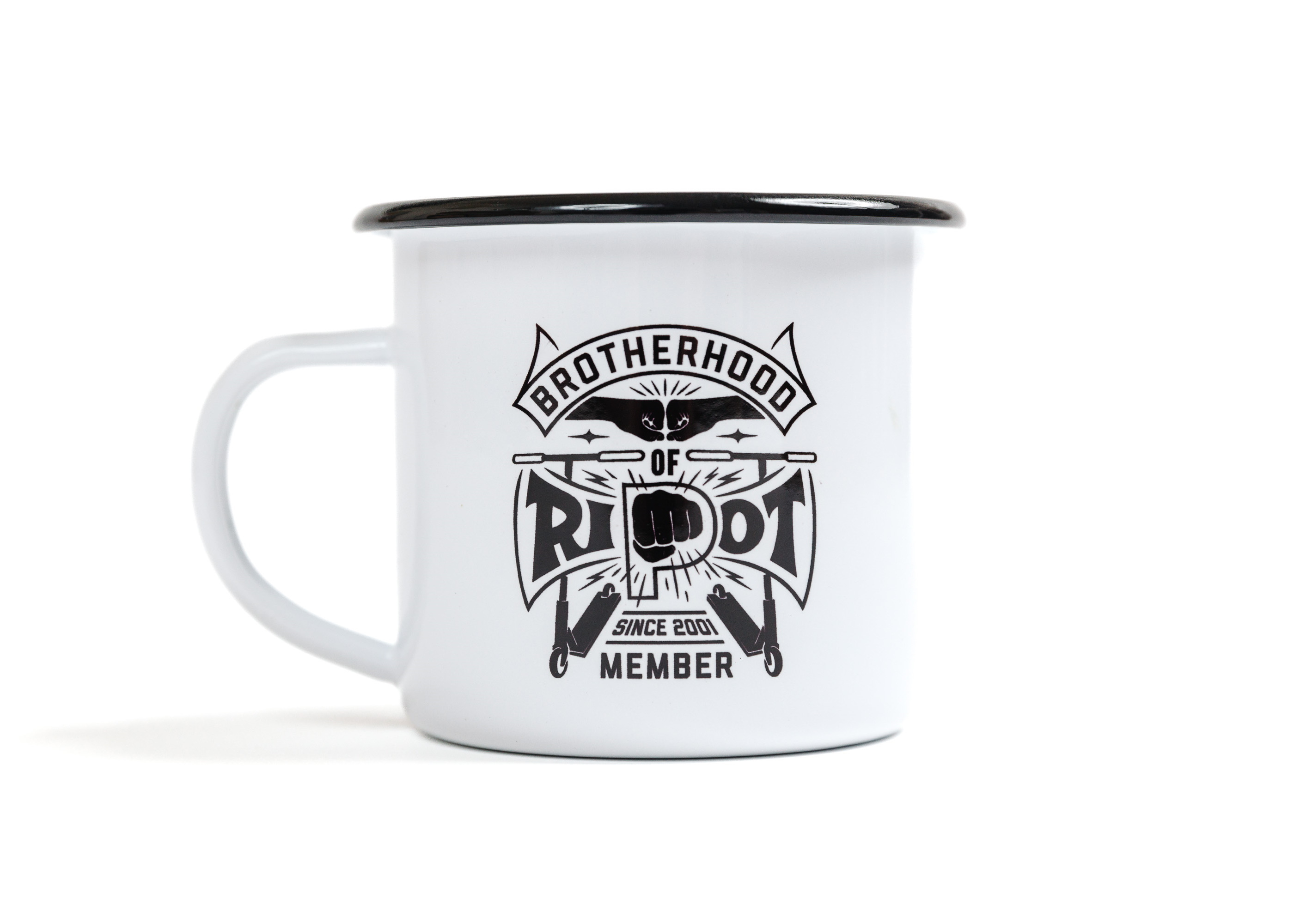 Enamel cup Brotherhood