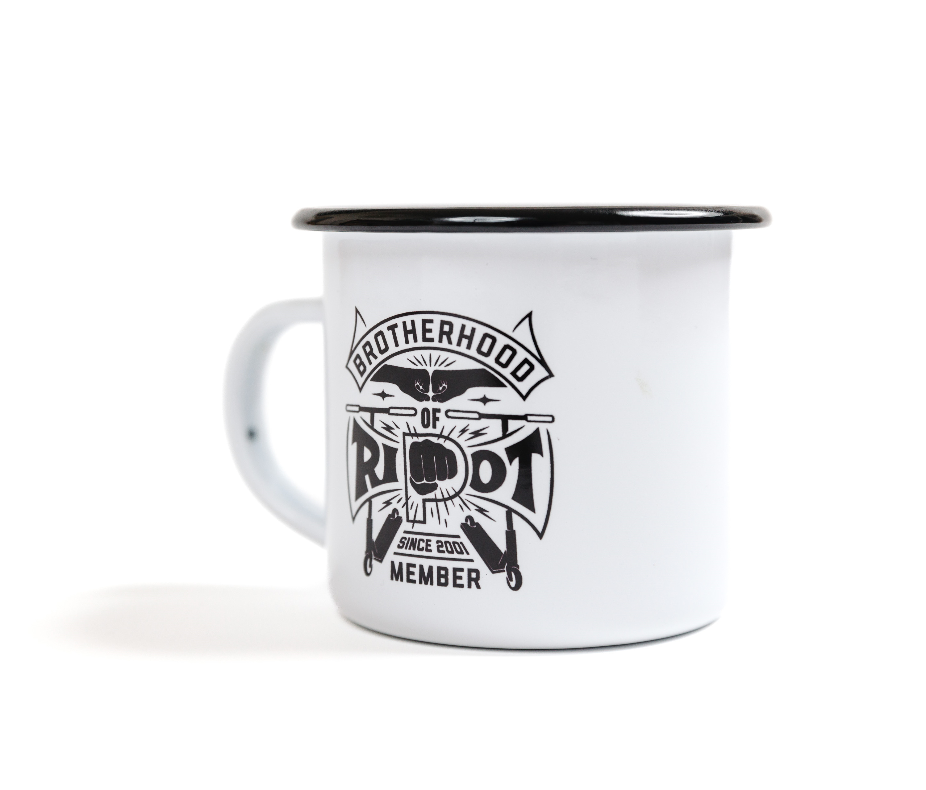 Enamel cup Brotherhood