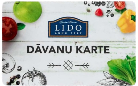 Подарочная карта Lido 10€