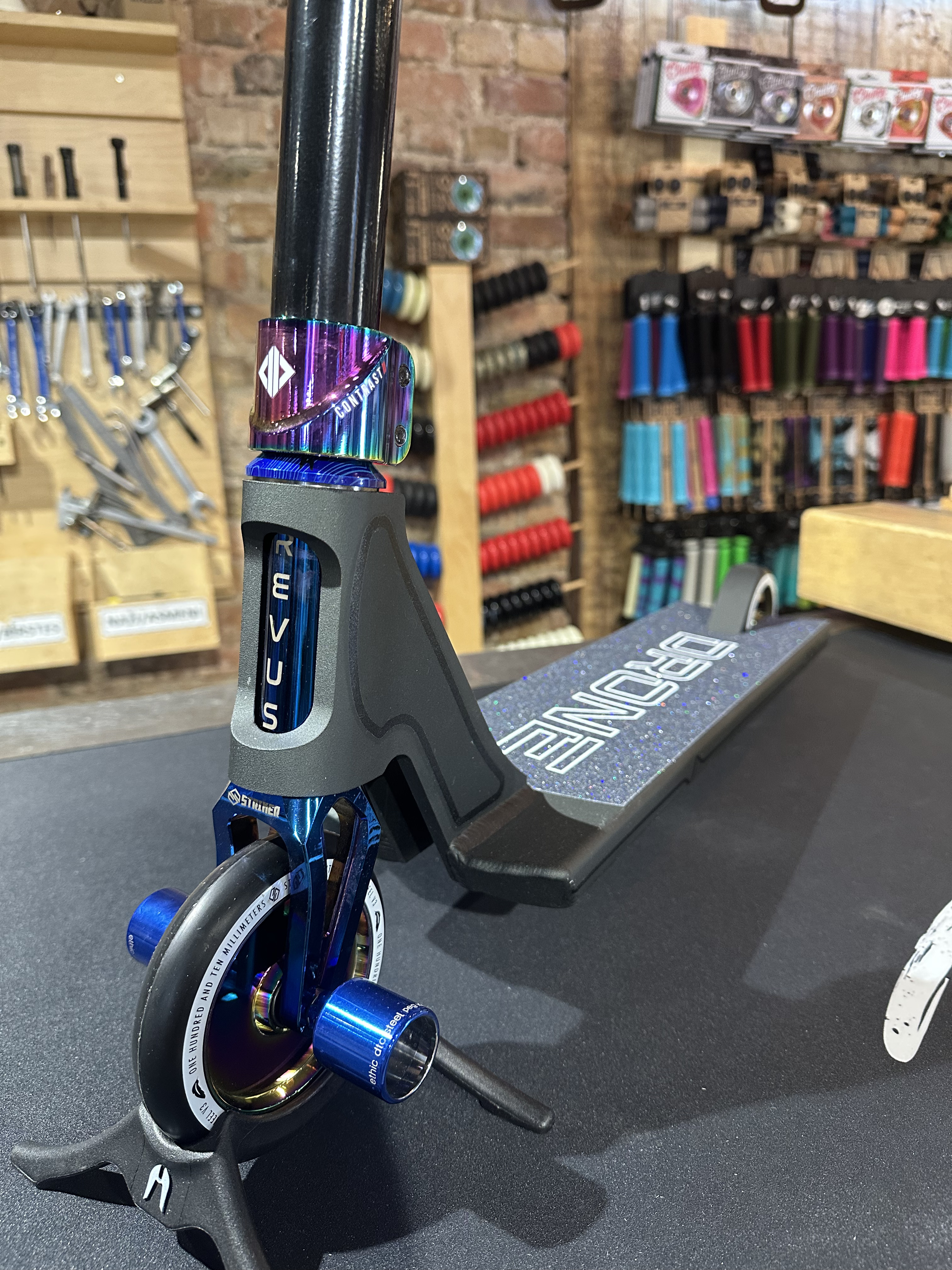 Aztek Blue Custom Pro triku skrejritenis