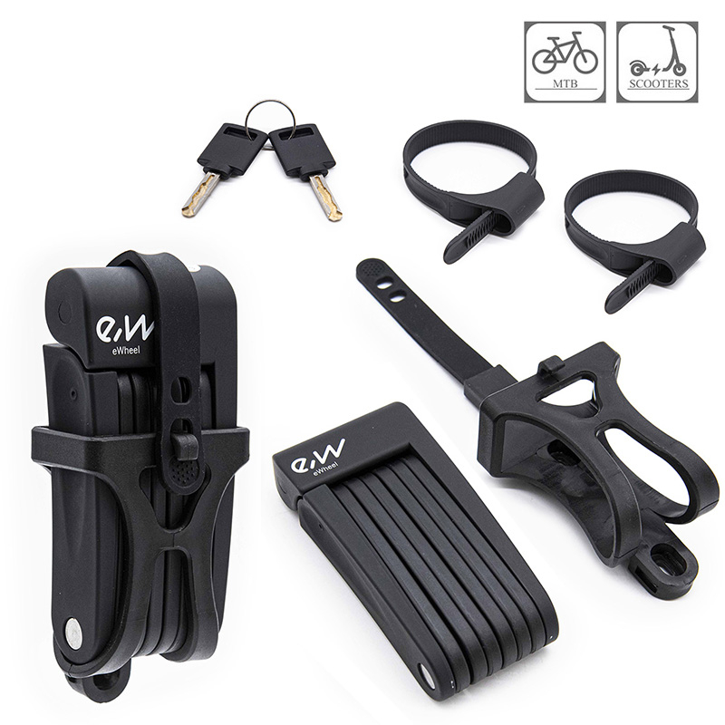 Saliekamā slēdzene priekš skrejriteņiem